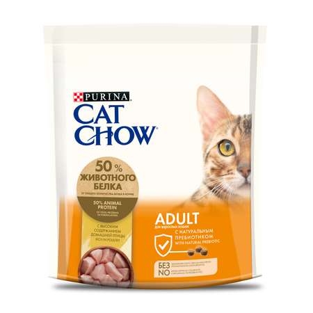 Корм сухой для кошек Cat Chow 400г с домашней птицей и индейкой