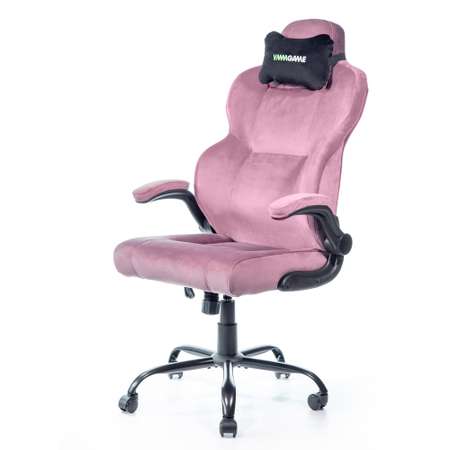 Кресло компьютерное VMMGAME Игровое UNIT велюр пурпурный