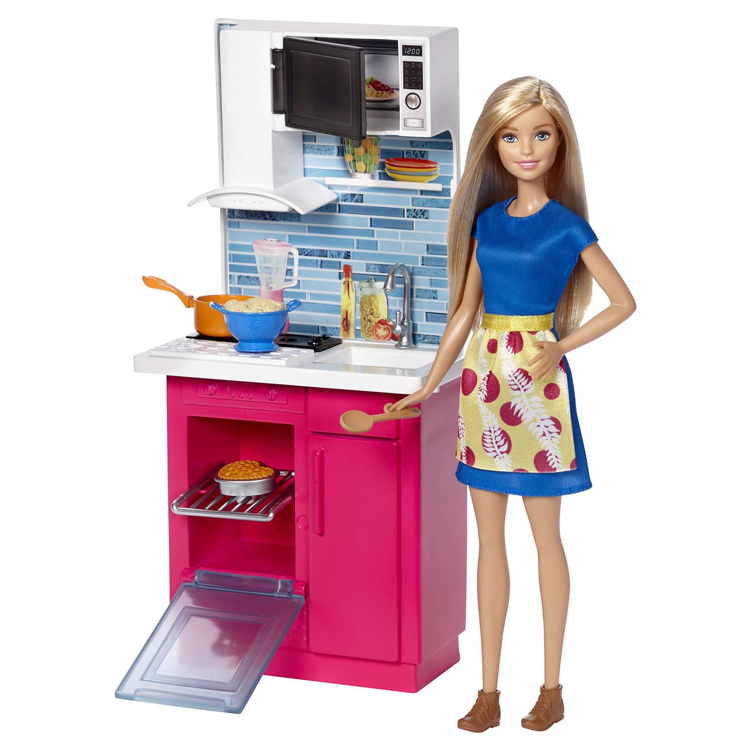 Игровой набор Barbie BRB Наборы мебели и кукла в ассортименте DVX51 - фото 11