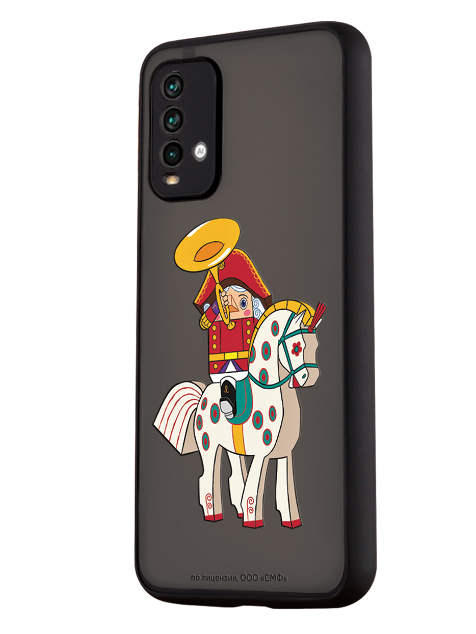Противоударный чехол Mcover для смартфона Xiaomi Redmi 9T Союзмультфильм На коне - фото 1