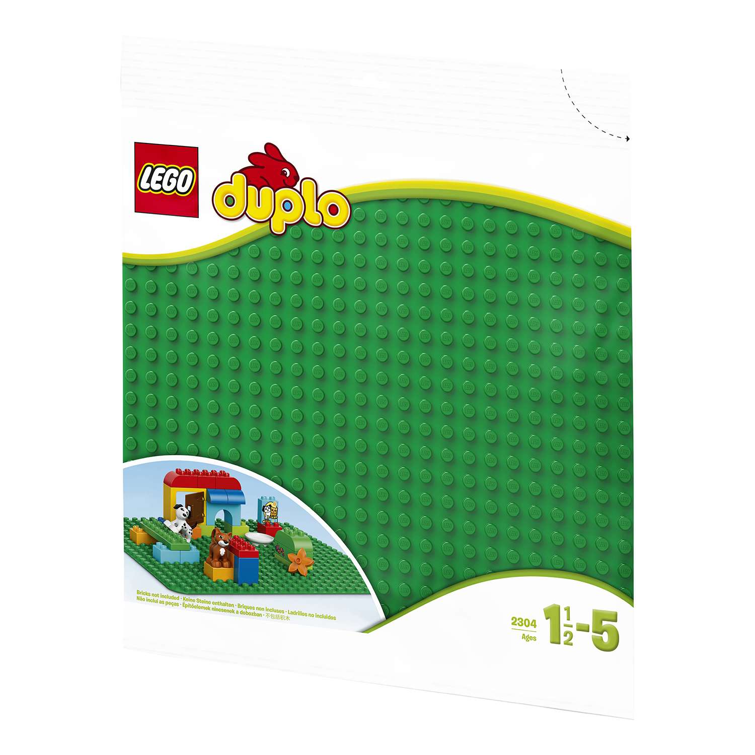 Конструктор LEGO DUPLO Большая строительная пластина (2304) - фото 1