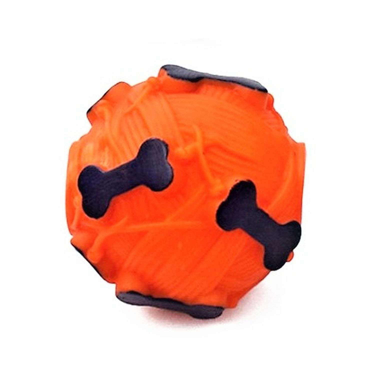 Игрушка для собак Uniglodis Мячик оранжевый - фото 1