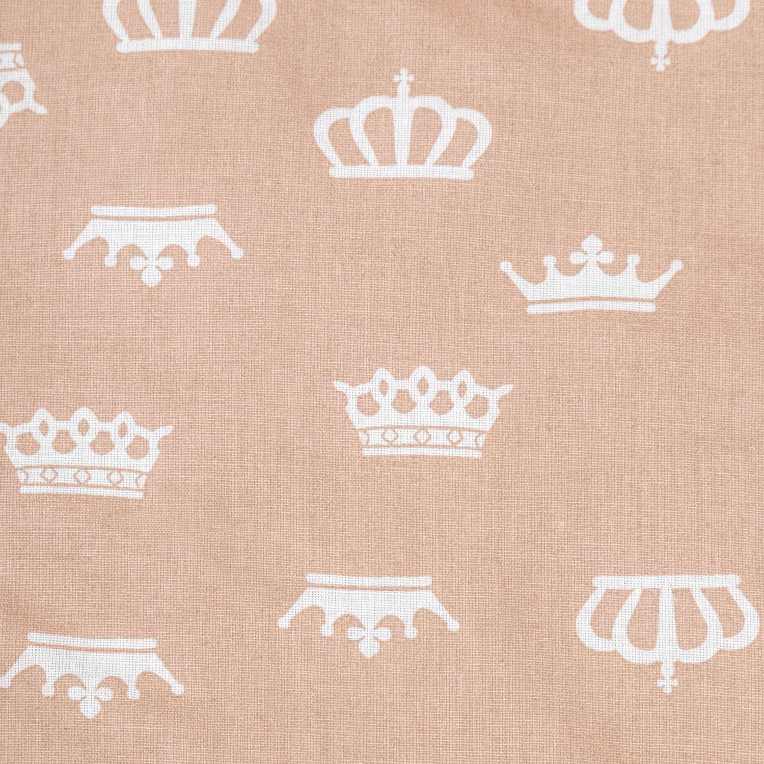 Одеяло AmaroBaby на выписку HAPPY Короны коричневый - фото 7