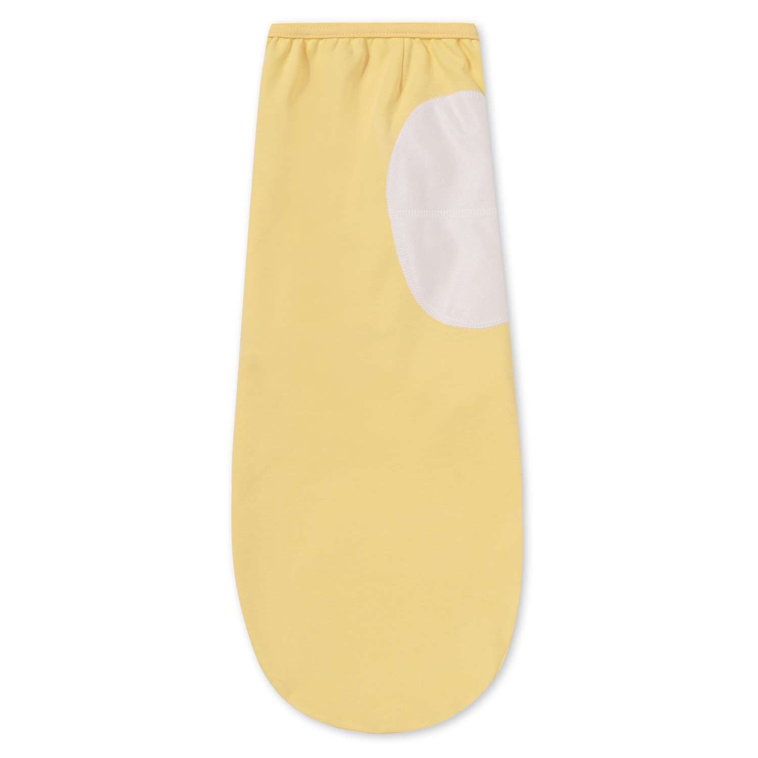 Пеленка Pecorella SwaddleFun на липучках M 2.5-6.5кг Mid yellow - фото 4