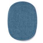 Заплатка Prym термоклеевая из джинсовой ткани для ремонта одежды 10х14 см 2 шт темно синий 929301