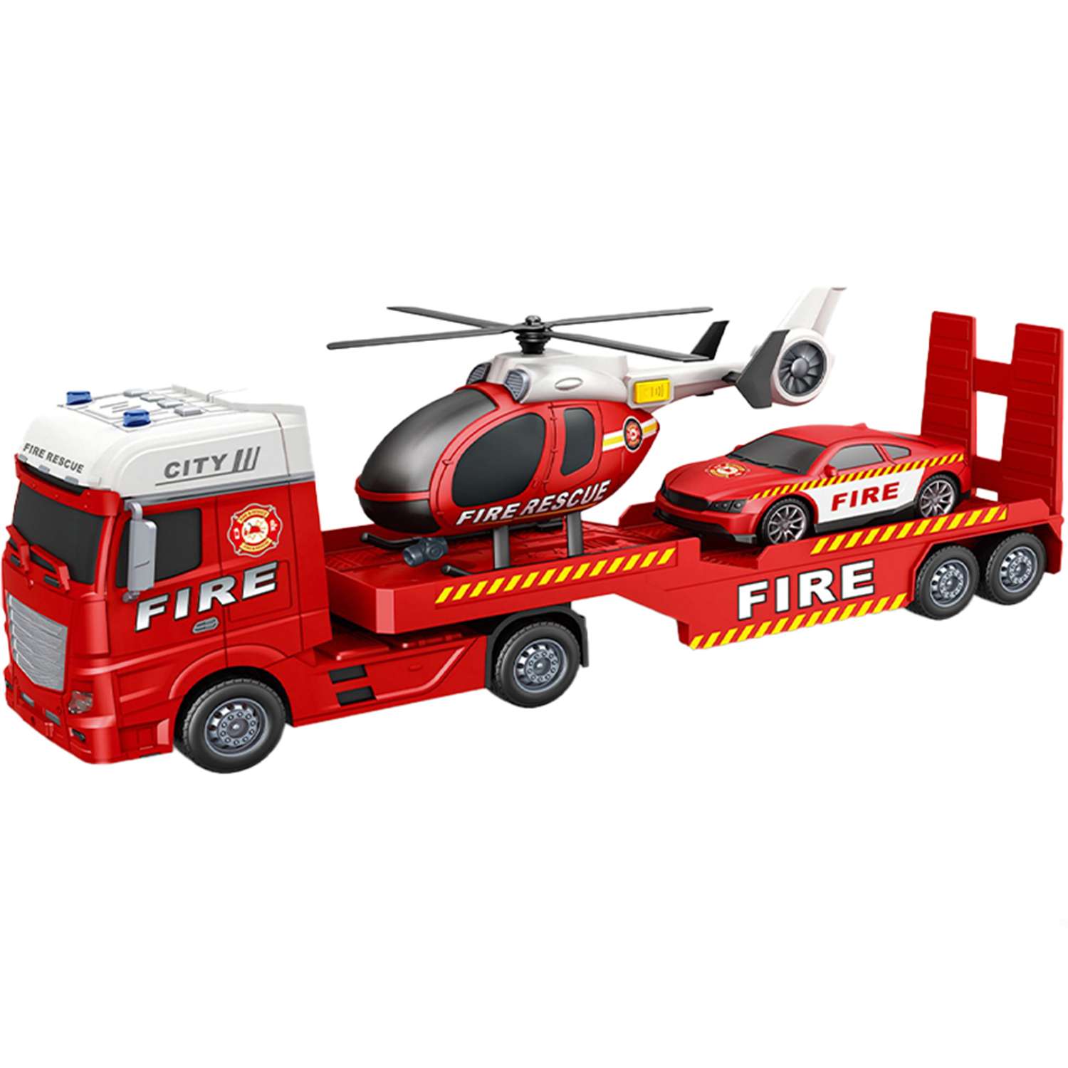 Игровой набор Givito Городской пожарно спасательный транспортер G235-476 - фото 2