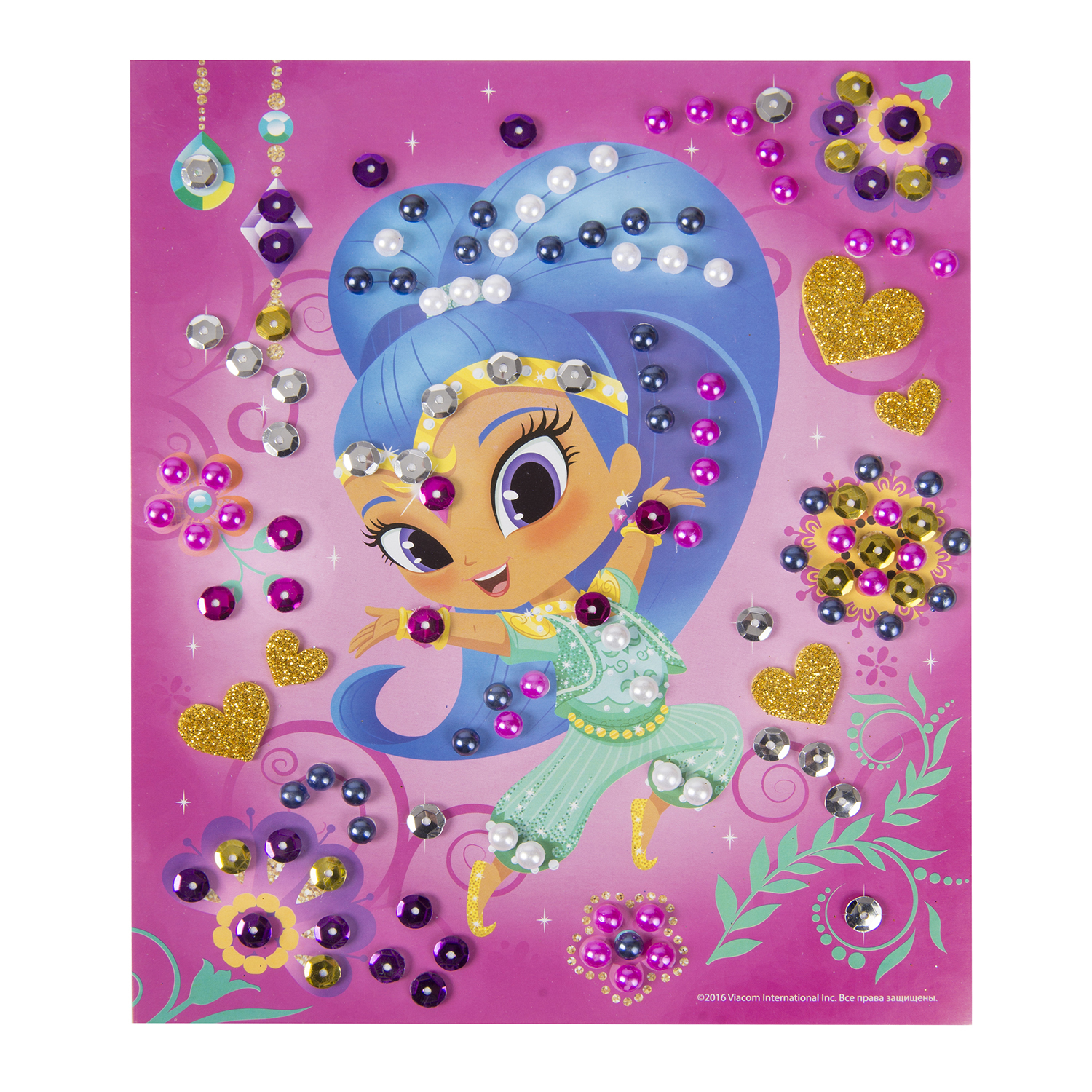 Набор Shimmer and Shine Волшебная аппликация Восточный танец - фото 3