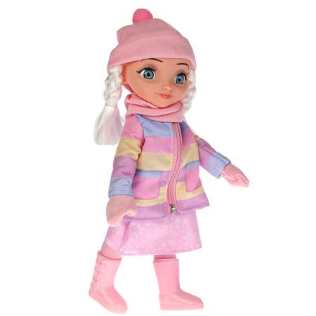 Кукла Карапуз Царевны Аленка 32см зимняя одежда 20 фраз песен