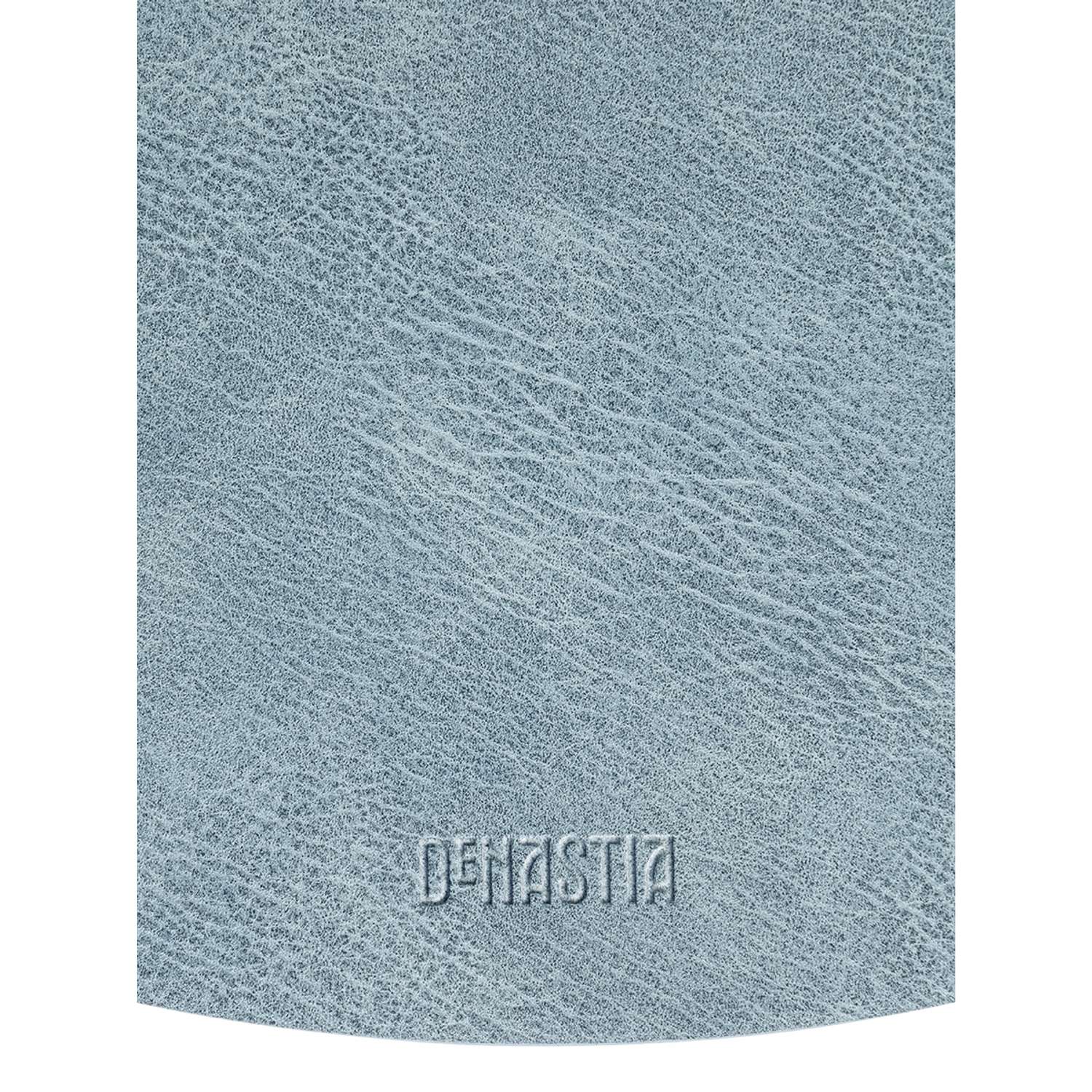 Салфетка сервировочная DeNASTIA с потертостями 45х32 см экокожа синий - фото 3