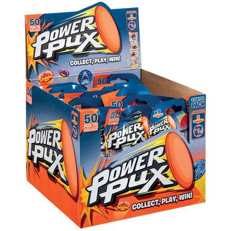 Набор игровой Power Pux стартовый 5 прыгающих фишек-флипов в непрозрачной упаковке (Сюрприз) 83103