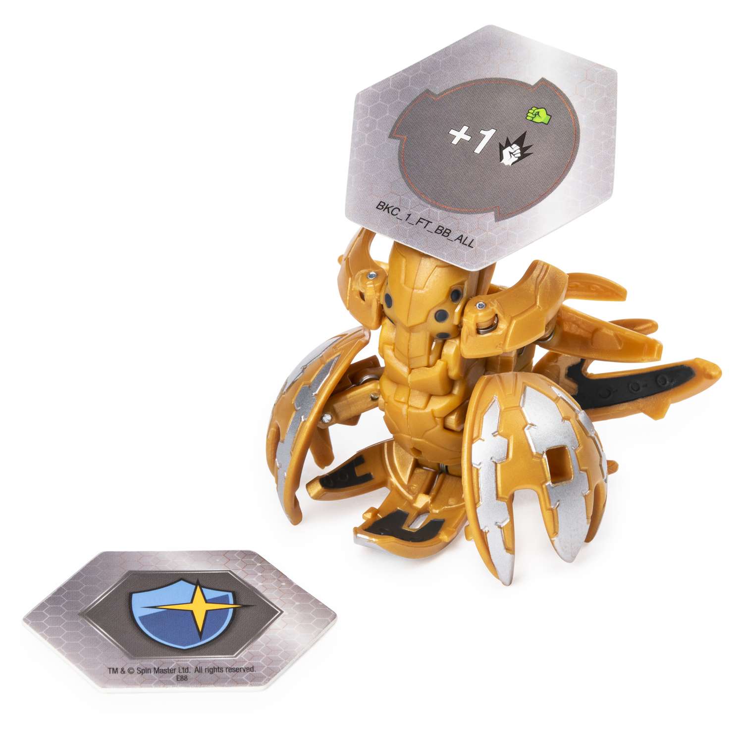 Фигурка-трансформер Bakugan Ультра Kraken Gold 6045146/20109041 - фото 3