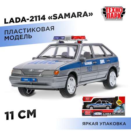 Полицейская машина Технопарк LADA Samara серебряный
