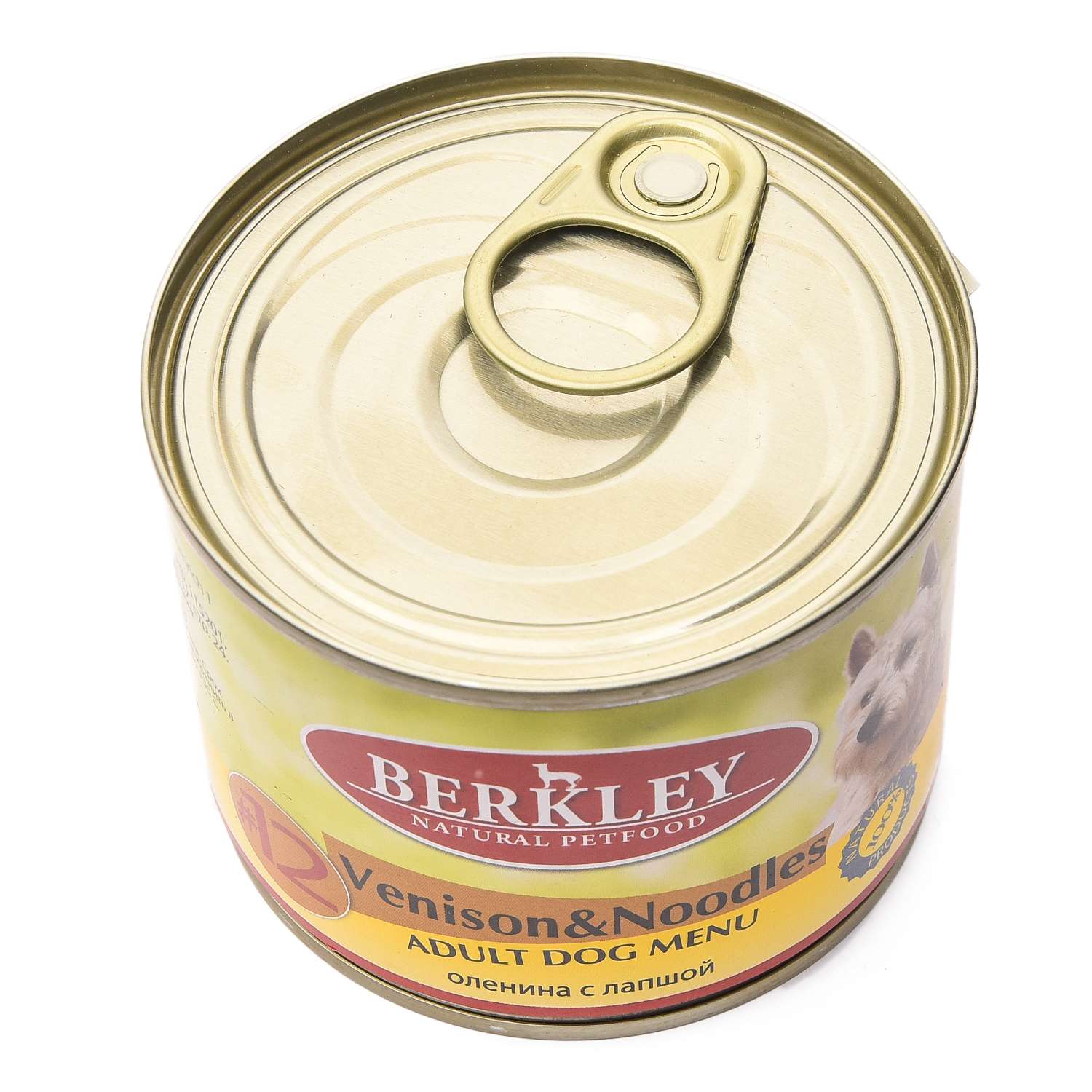 Корм для собак Berkley 200г №12 оленина с лапшой консервированный - фото 3