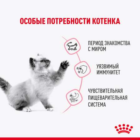 Корм для котят Royal Canin 85г Kitten Sterilised соус для стерилизованных котят пауч