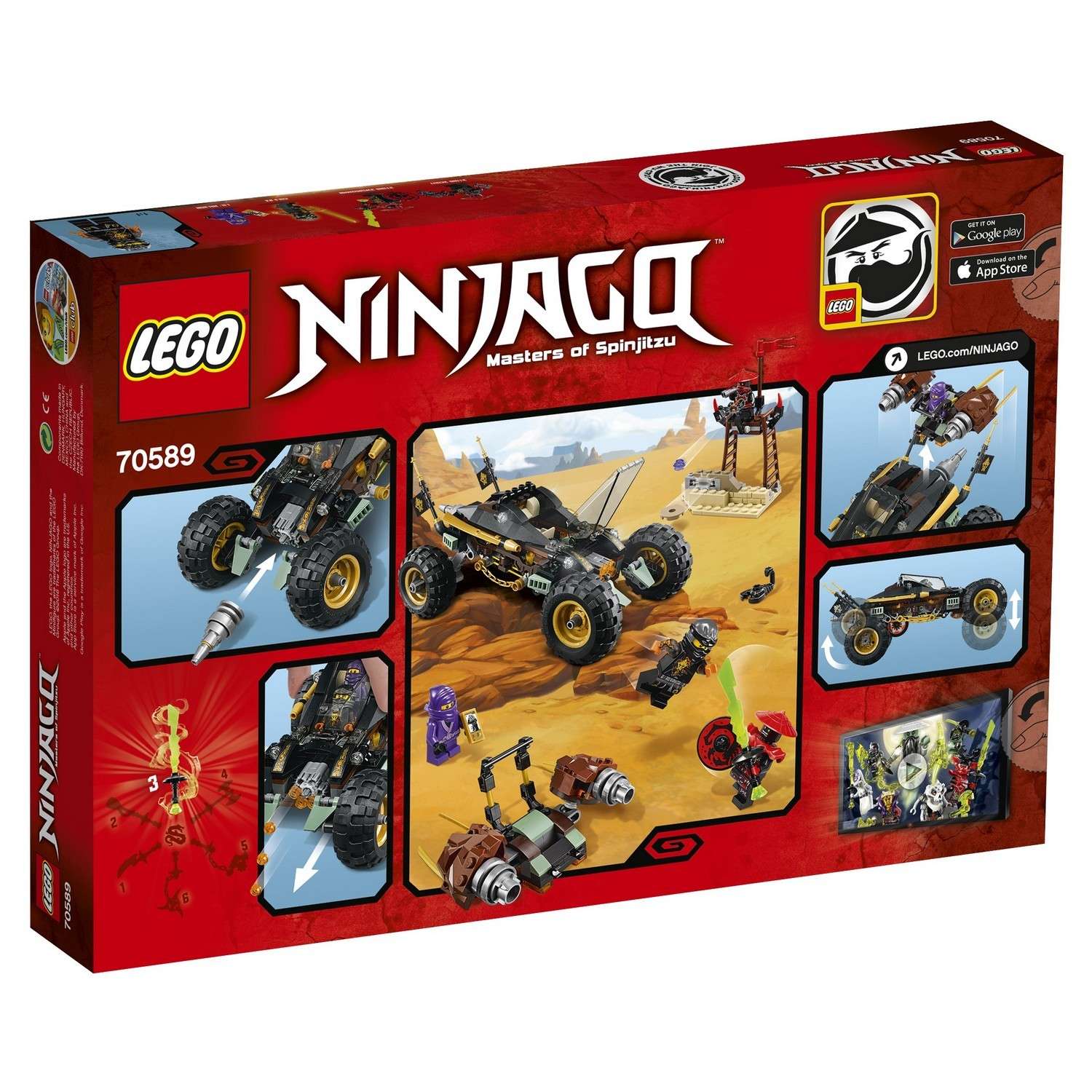 Конструктор LEGO Ninjago Горный внедорожник (70589) - фото 3