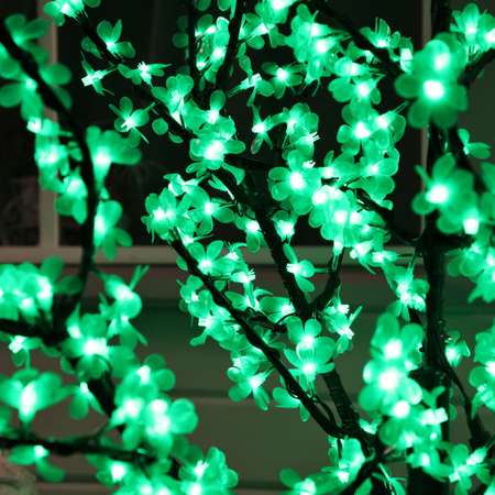 Светодиодное Luazon дерево «Баугиния» 1.5 м 480 LED постоянное свечение 220 В свечение зелёное