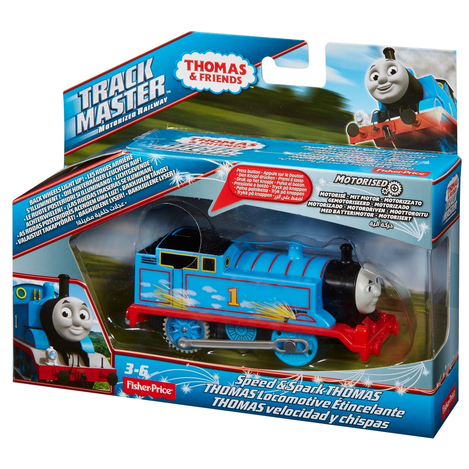 Паровозик Thomas & Friends Томас DVG04 - фото 3