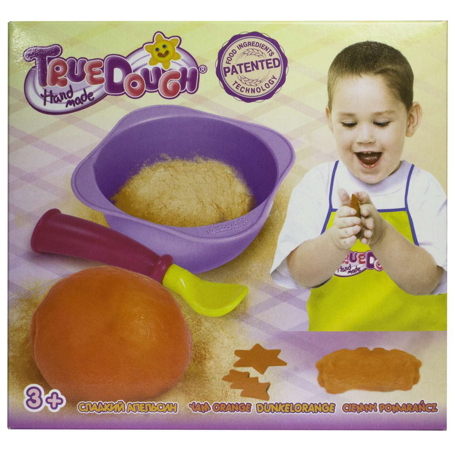 Тесто для лепки True Dough Сладкий апельсин - фото 1