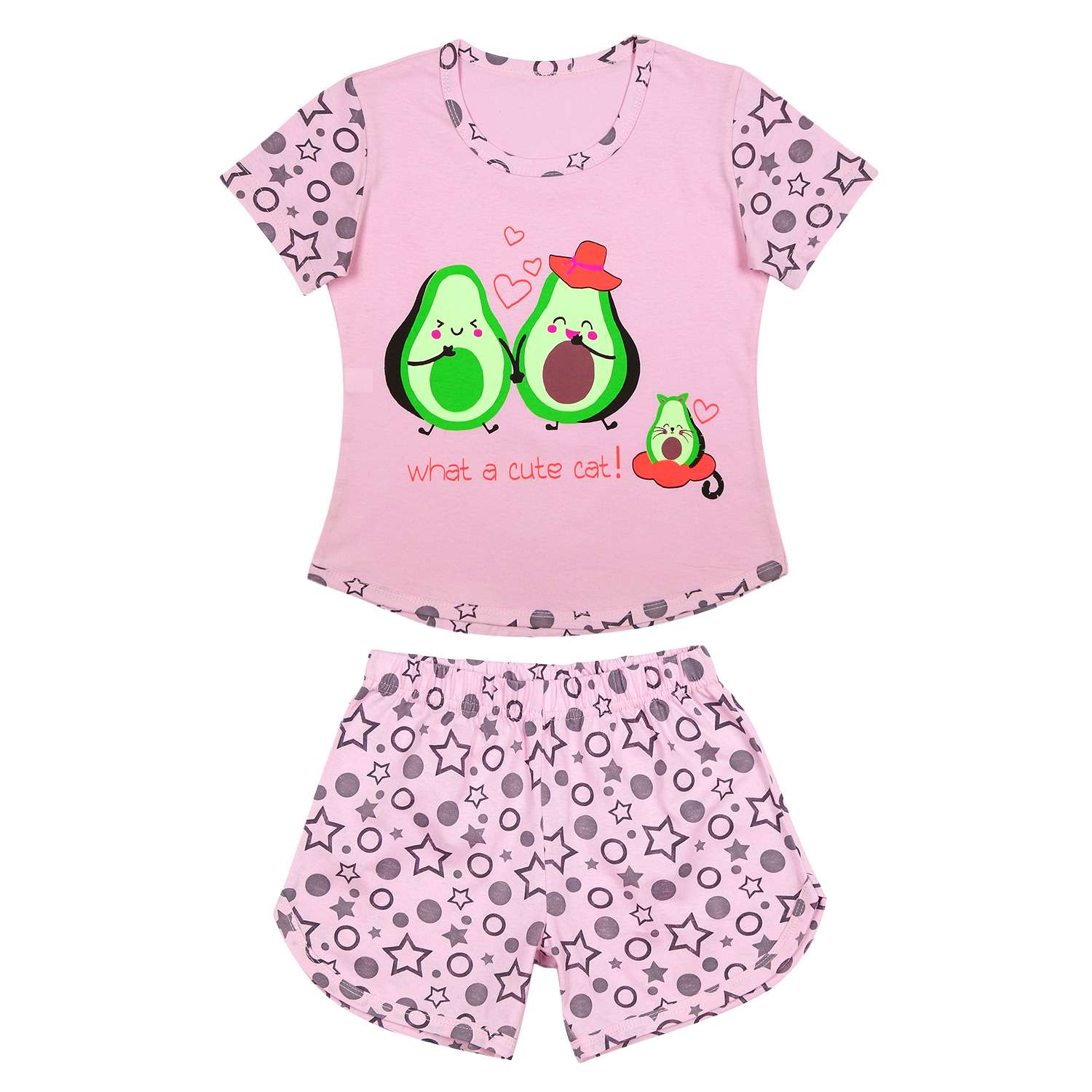 Пижама Детская Одежда 004К8/розовый10 - фото 1