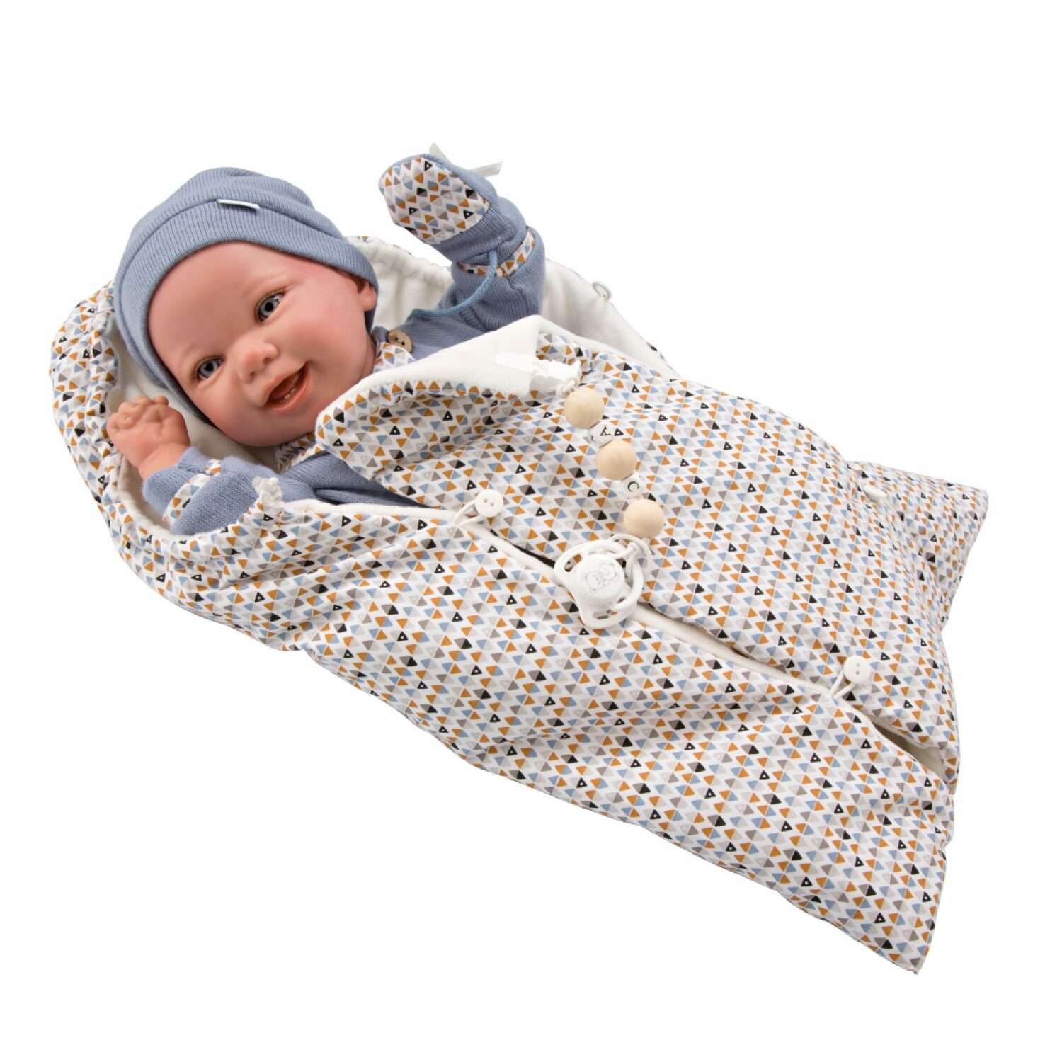 Кукла пупс мальчик Arias Reborns Daniel новорожденный 45 см реалистичный реборн Т22932 - фото 2