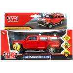 Автомобиль Технопарк Hummer H3 красный