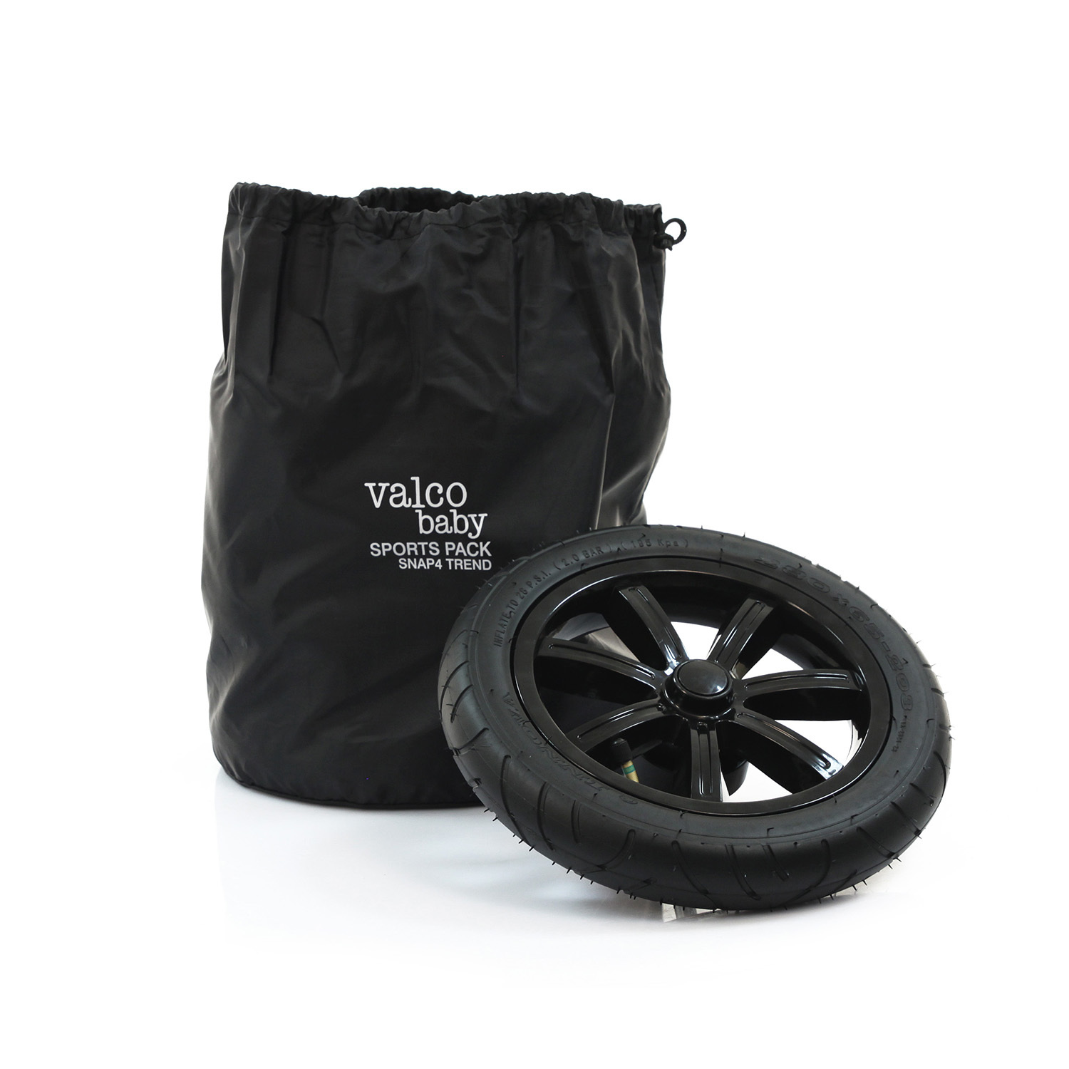 Комплект надувных колес Valco baby Sport Pack для Snap4 Trend Black 9940 - фото 2