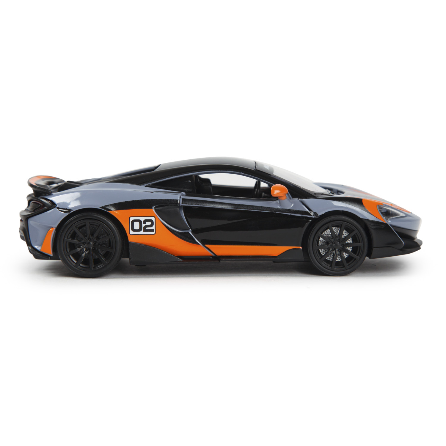 Автомобиль Mobicaro McLaren 600LT 1:32 без механизмов черный 664994(F) - фото 4