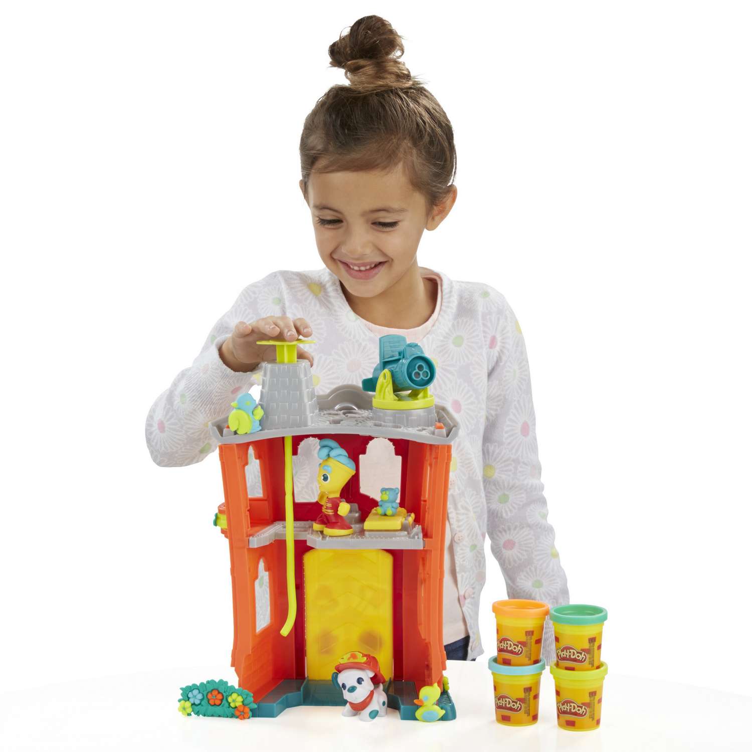 Игровой набор Play-Doh Город Пожарная станция - фото 14