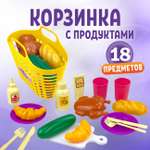 Игровой набор Стром Пикник 18 предметов Желтый