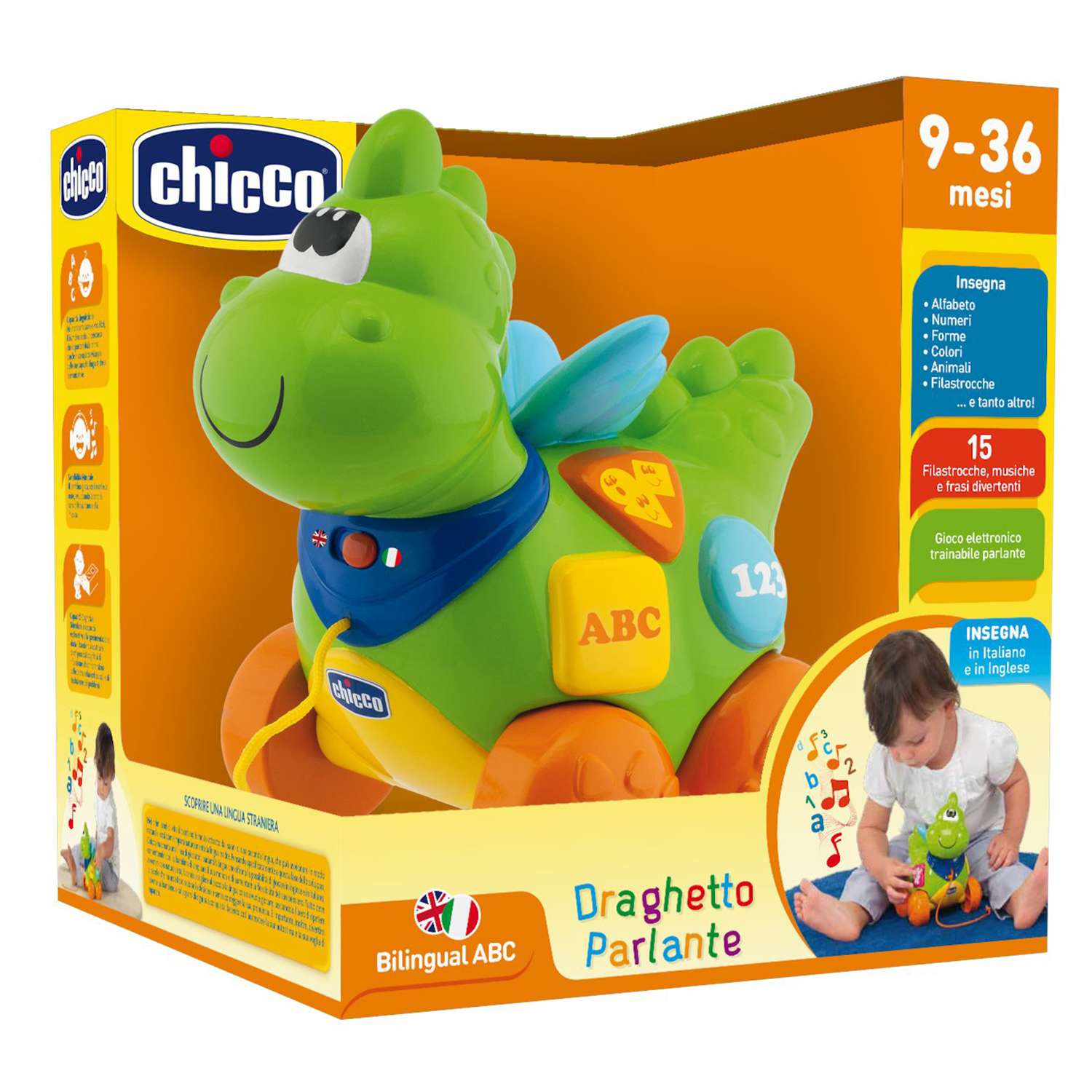 chicco игрушка для стульчика золушка