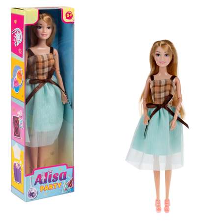 Кукла для девочки 1TOY Alisa Party с длинными волосами и аксессуарами