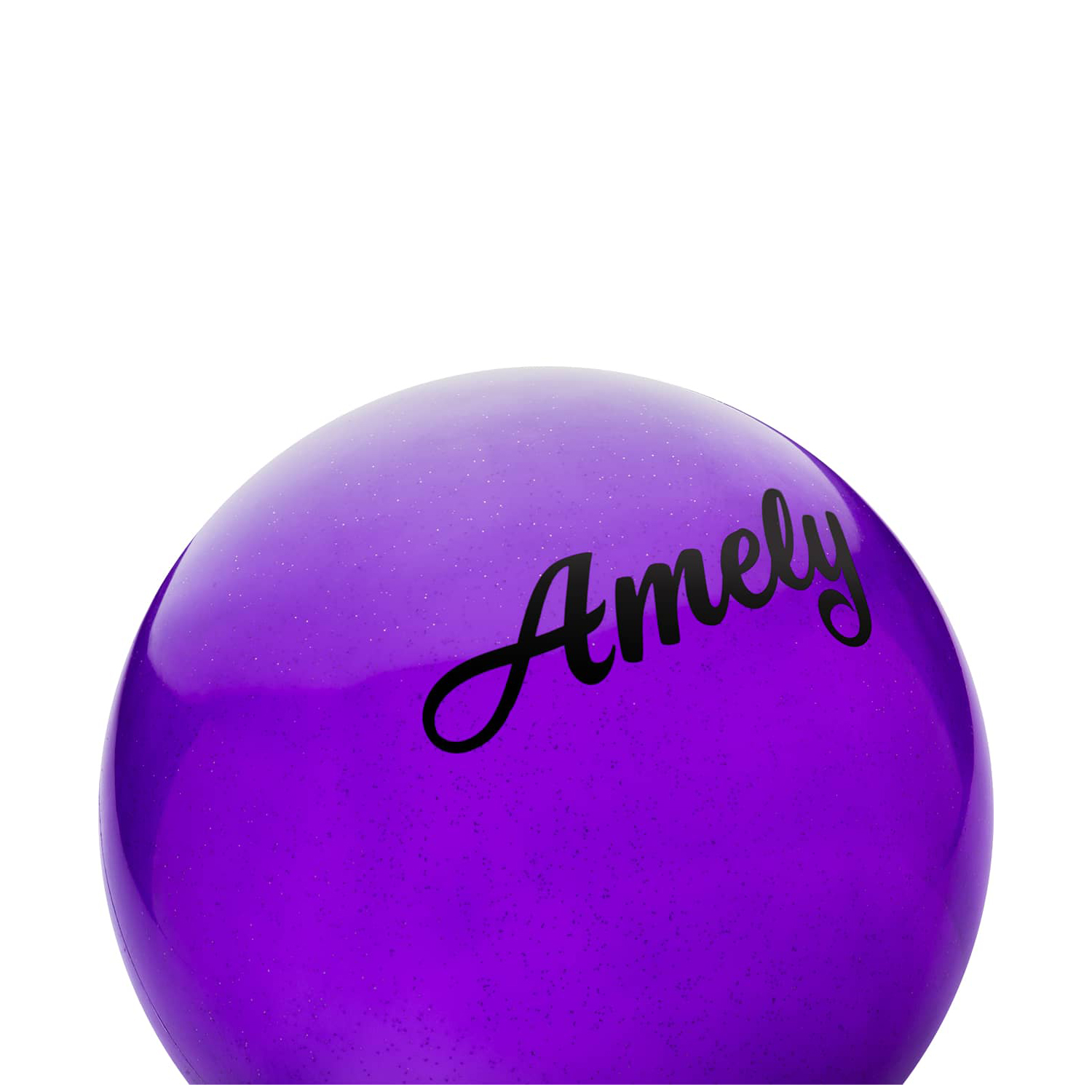 Мяч Amely для художественной гимнастики AGB-102-19-purple - фото 2