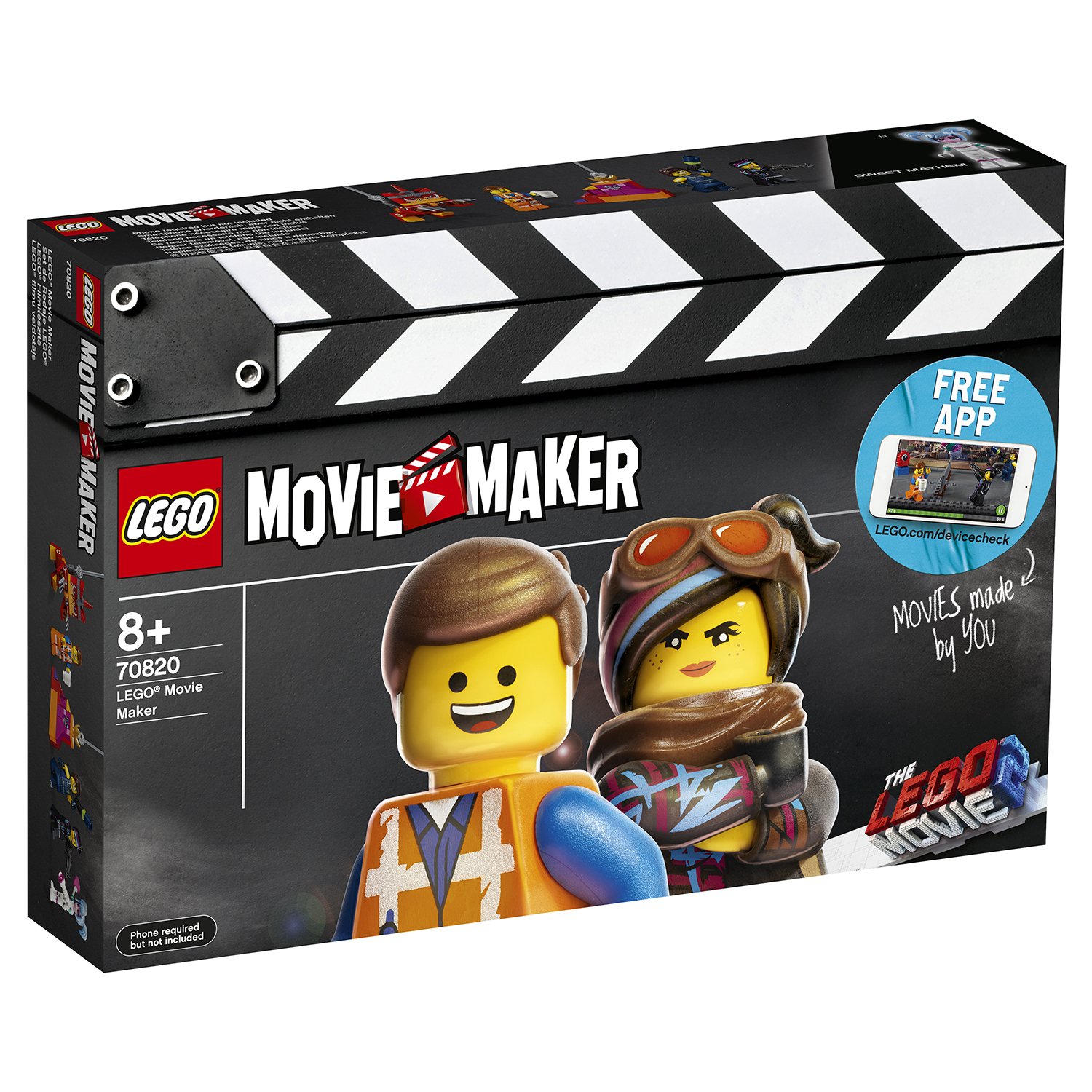 Конструктор LEGO Movie Набор кинорежиссёра 70820 купить по цене 2339 ₽ в  интернет-магазине Детский мир