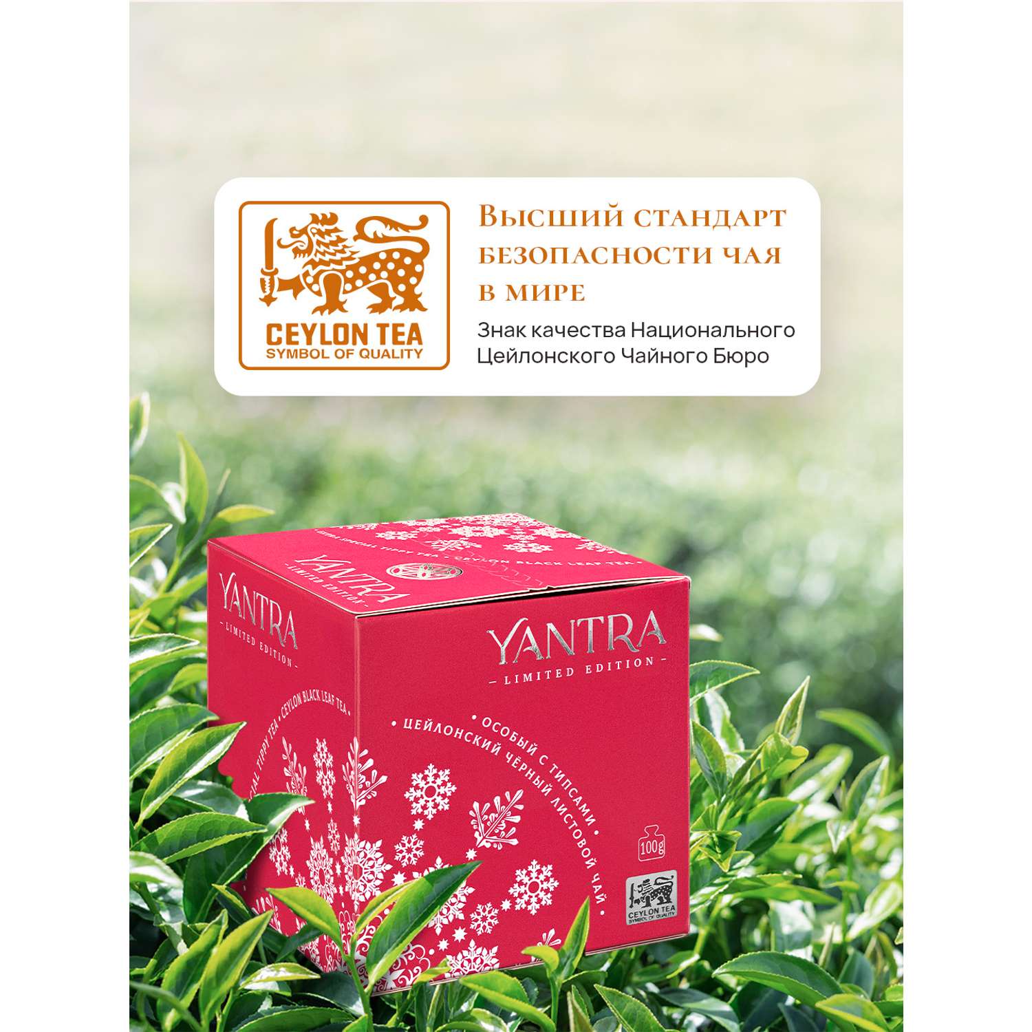 Чай Limited Edition Yantra чёрный лист с типсами стандарт Extra Special Tippy Tea 100 г - фото 2