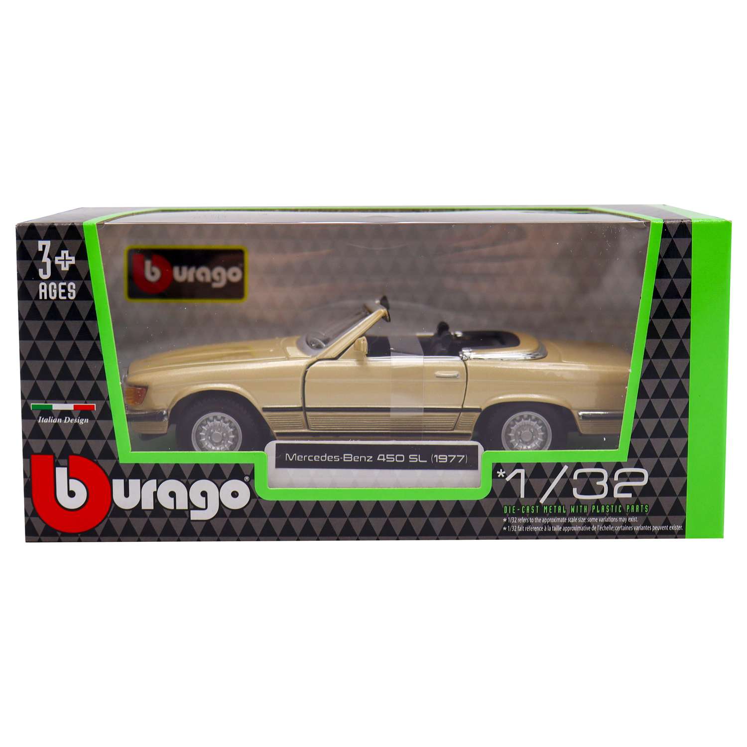 Машинка Bburago золотая 18-43056 18-43056 - фото 3