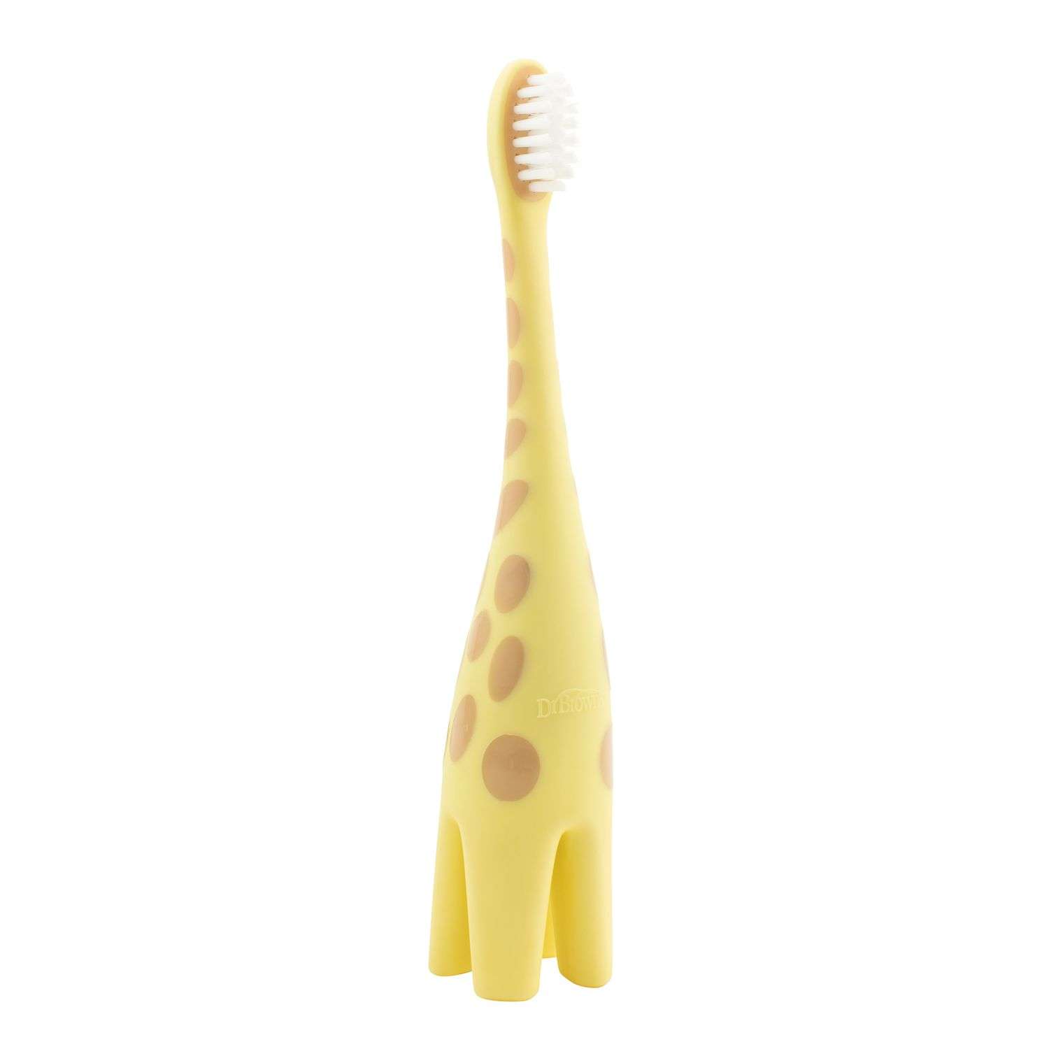 Зубная щётка Dr Brown's Жирафик Жёлтый - фото 1