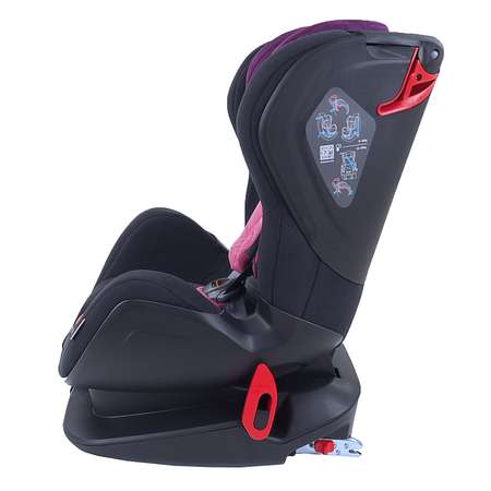 Автокресло Avionaut Glider Softy Isofix 9-25кг Черный-Фиолетовый