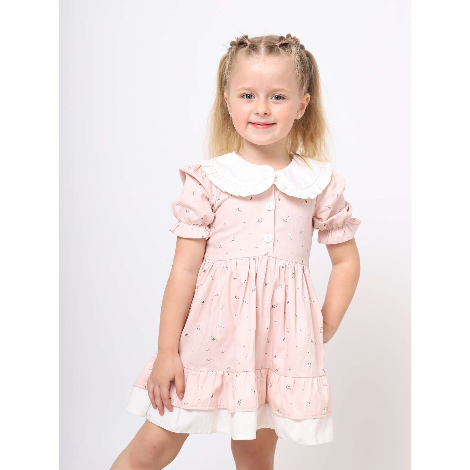 Платье BabyDreams ПД_1/розовое платье для девочки - фото 1