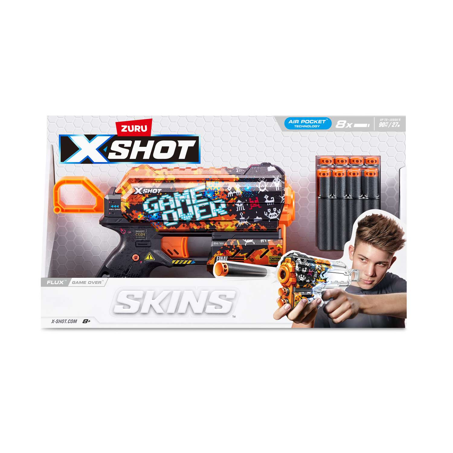 Набор для стрельбы XSHOT Скинс флакс Стрела 36516E - фото 10