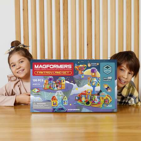 Магнитный конструктор MAGFORMERS Fantasy Land Set 126 деталей