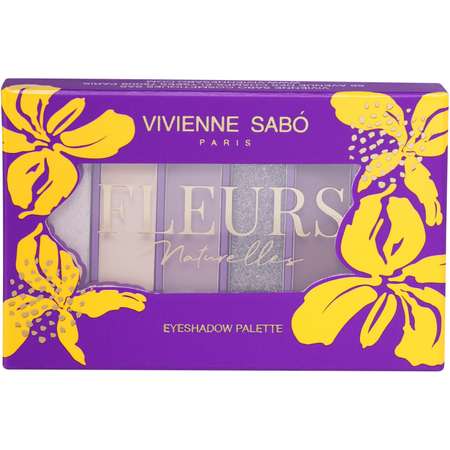 Палетка теней для век Vivienne Sabo Fleurs naturelles тон 03