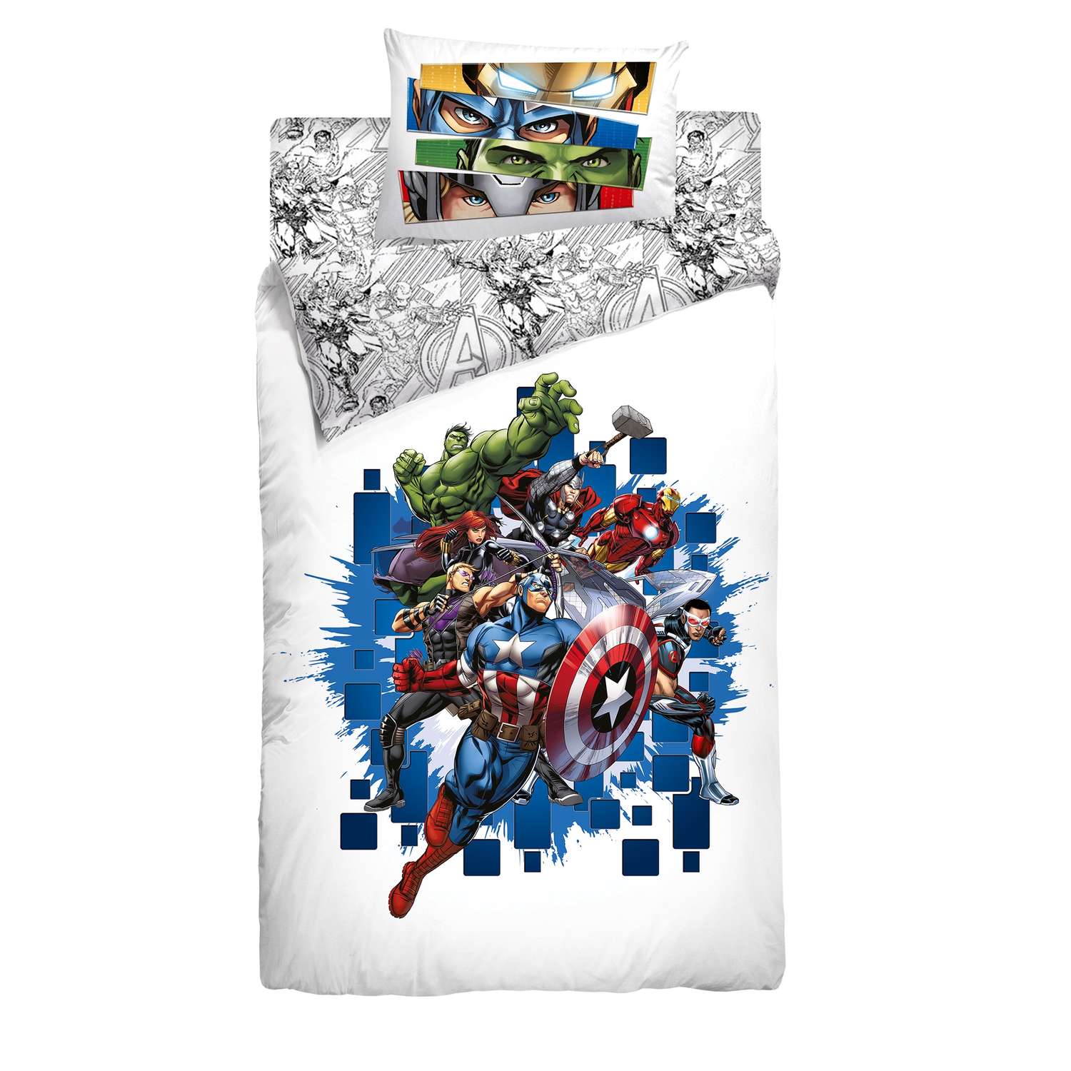 Комплект постельного белья Marvel Avengers - фото 1
