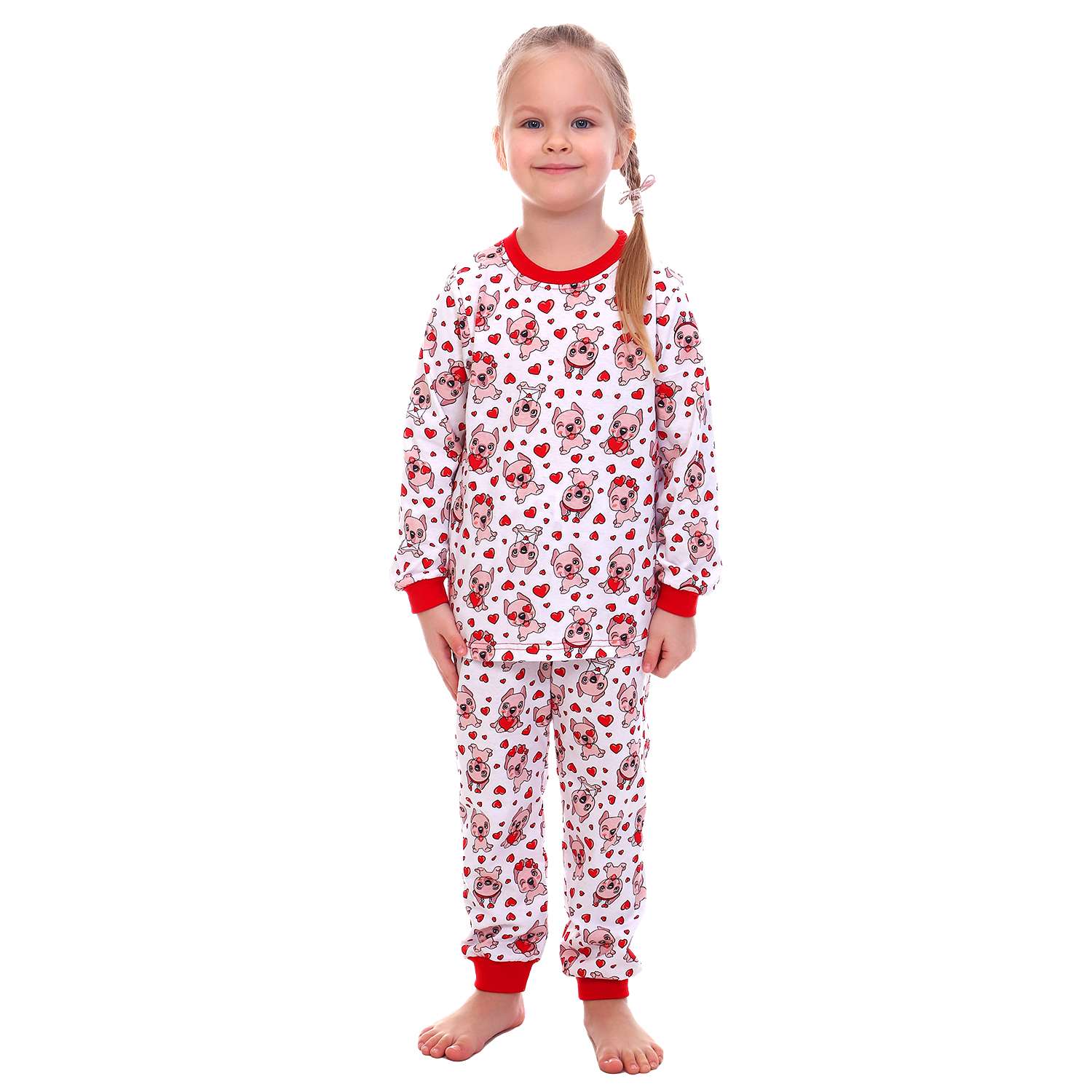 Пижама Детская Одежда 0411КД1/белый2 - фото 1