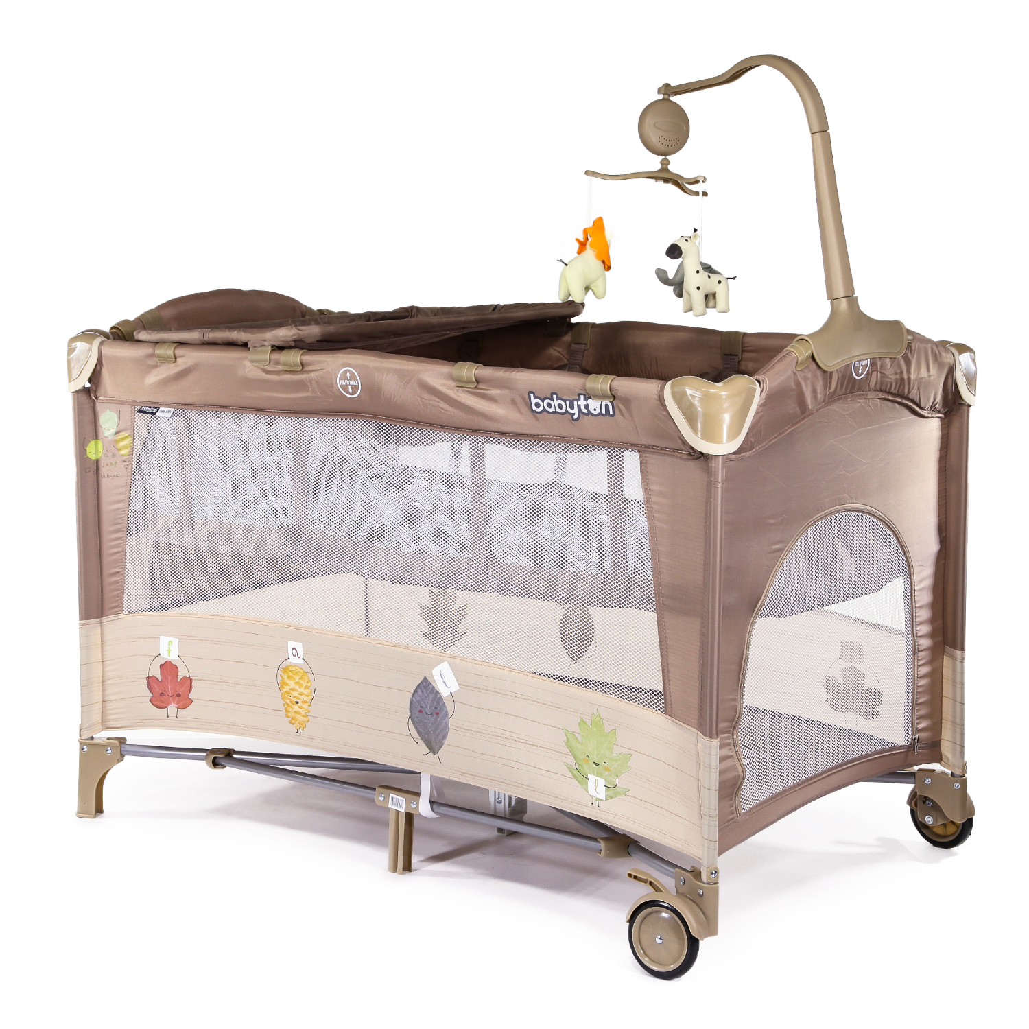 Манеж-кровать Babyton Dreamy Brown P610 - фото 6