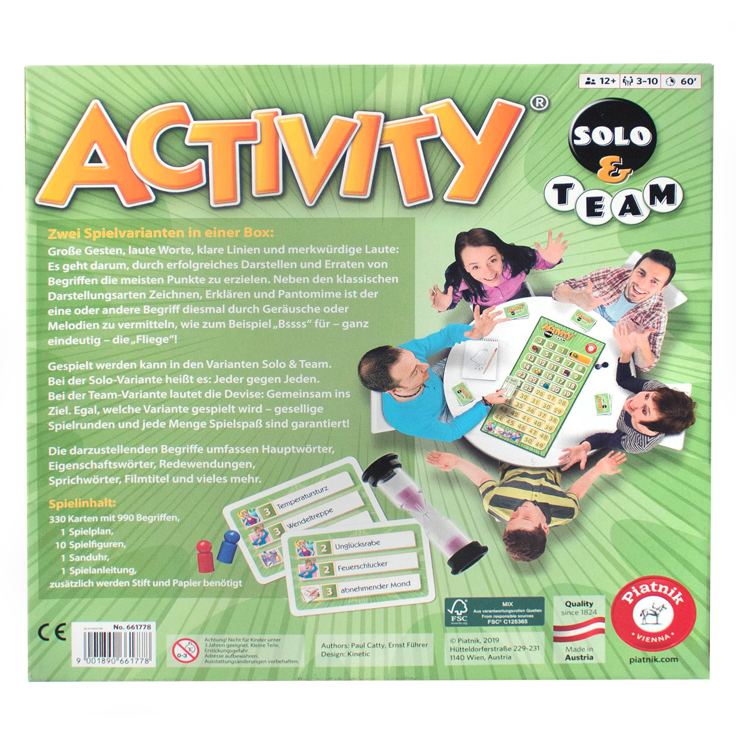 Игра настольная Piatnik Activity Соло и команды 714177 - фото 3