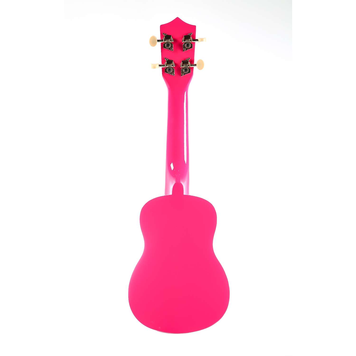Детская гитара сердце Belucci Укулеле сопрано B21-11 Heart Rose Pink - фото 4