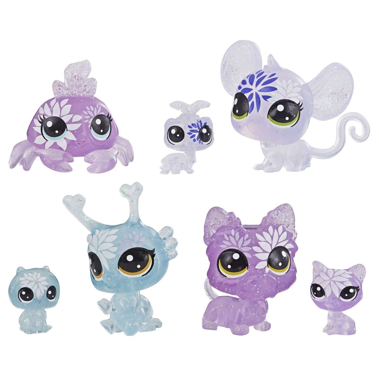 Набор игровой Littlest Pet Shop 7 цветочных петов Гортензия E5163EU4 - фото 1