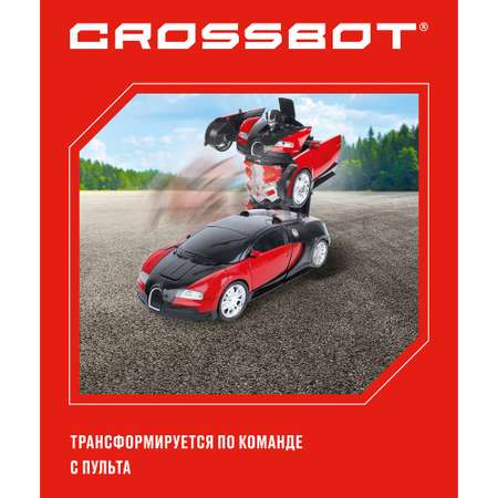 Машина-Робот CROSSBOT радиоуправляемый Astrobot Осирис. Красно-черный