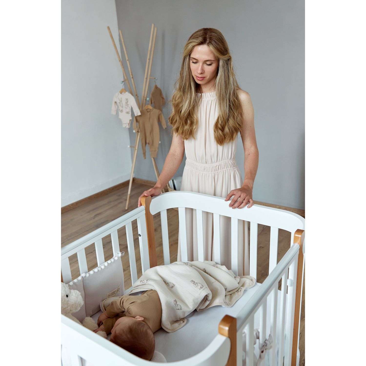 Кроватка для новорожденных Happy Baby Mommy Lux - фото 14