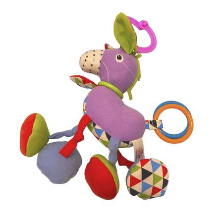 Подвесная игрушка-погремушка SHARKTOYS с вибрацией Ослик